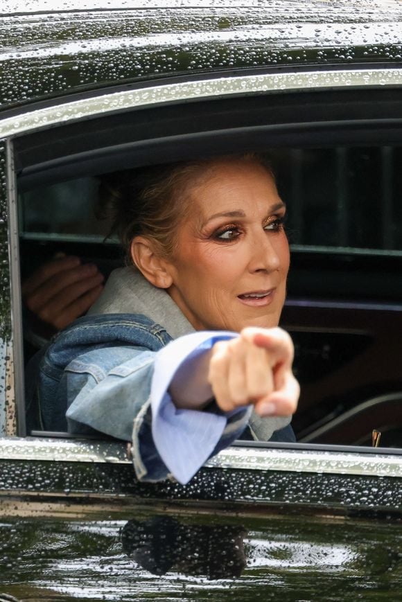 Céline Dion à Paris, en marge des Jeux Olympiques 2024.