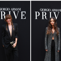 Lou Doillon et Cindy Bruna misent tout sur le costume, Lyna Khoudri sort du lot... Pluie de stars au défilé Giorgio Armani Privé