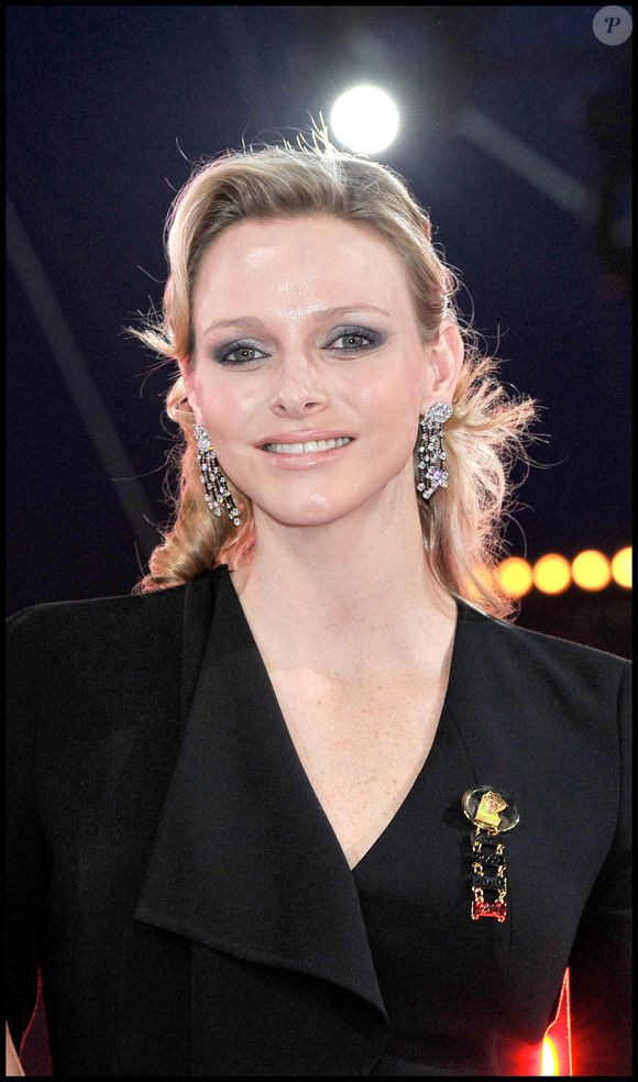 Charlene Wittstock - soirée de cloture à Monte Carlo JACOVIDES-JUNIOR / BESTIMAGE