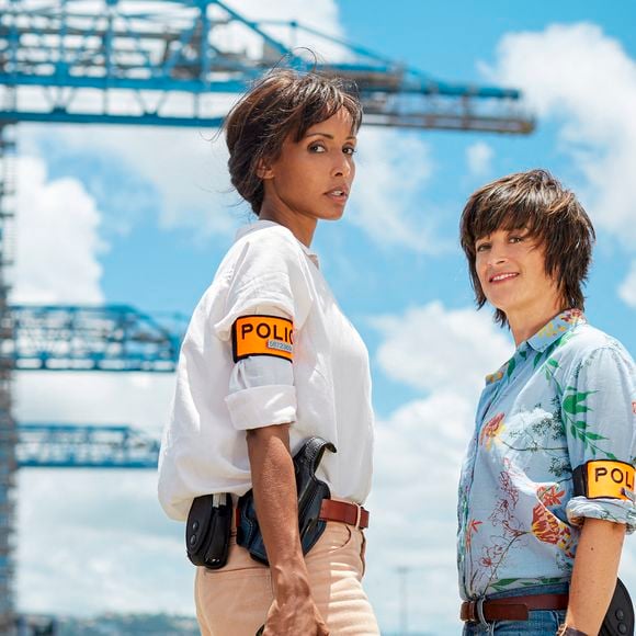 Exclusif - Sonia Rolland et Béatrice de la Boulaye sur le tournage de la saison 2 de la série "Tropiques criminels" en Martinique, qui sera diffusée à partir du 19 février 2021 sur France 2. Juillet 2020
© Sylvie Castioni / Bestimage