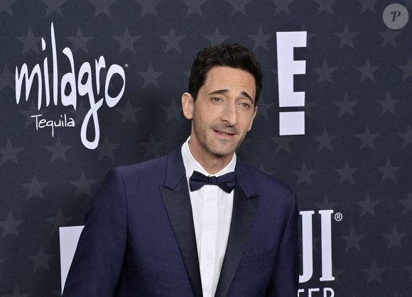 Adrien Brody assiste à la 30e édition des Critics' Choice Awards au Barker Hanger à Santa Monica, Californie, le vendredi 7 février 2025. Photo by Jim Ruymen/UPI/ABACAPRESS.COM