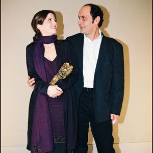 Agnès Jaoui et Jean-Pierre Bacri aux César 1997. © RINDOFF-BORDE / BESTIMAGE