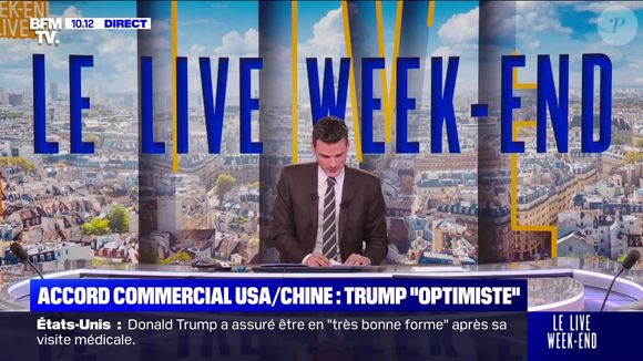 Capture d'écran "BFMTV" du 12 avril 2025