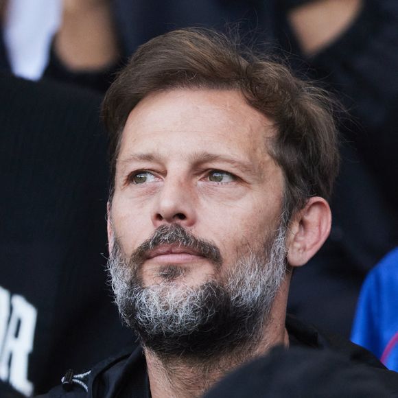 Nicolas Duvauchelle - Célébrités dans les tribunes de la demi-finale retour de Ligue des champions entre le PSG face au Borussia Dortmund (0-1) au Parc des Princes à Paris le 7 mai 2024. © Cyril Moreau/Bestimage