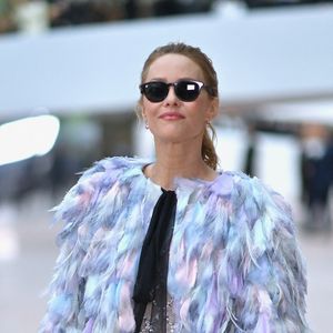 Vanessa Paradis au défilé Chanel Haute Couture Printemps/Eté 2025 dans le cadre de la Semaine de la Couture de Paris qui s'est tenue au Grand Palais le 28 janvier 2025 à Paris, France. Photo par Franck Castel/ABACAPRESS.COM