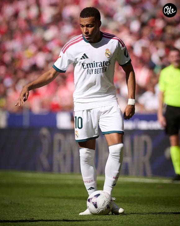 Kylian Mbappé du Real Madrid CF lors d'un match de Liga. 20 septembre 2026. (ALTERPHOTOS/Ropero)
