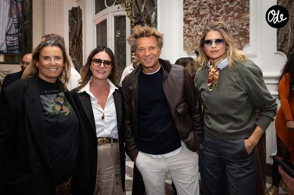 Aujourd'hui, elle affirme que sa plus grande protection reste sa famille, son compagnon et ses enfants.

Exclusif - Lisa Azuelos, Nathalie Blanc, Laurent Delahousse et sa compagne Alice Taglioni. Photo par Anne-Sophie Guebey / Julien Sarkissian / Bestimage