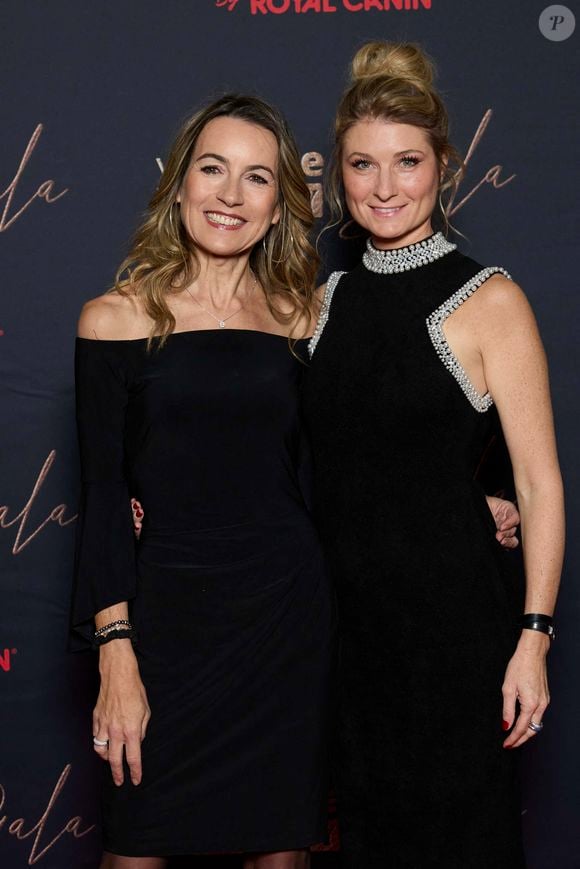 Laetitia Barlerin, Sandrine Arcizet - Photocall de la première édition du "You Care Charity Gala" en faveur de la cause animale et de l'environnement au Cercle Interalliée à Paris le 3 décembre 2024. © Cyril Moreau/Bestimage