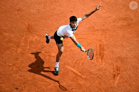 Carlos Alcaraz lors de la finale masculine 2025 de Roland Garros le 08 juin 2025 à Paris, France. © Dante Badano/PsnewZ/Bestimage