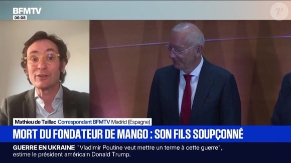 Isak Andic, fondateur de la marque de prêt-à-porter Mango © BFMTV