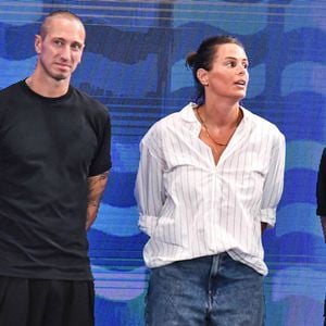 Laure Manaudou, Frédérick Bousquet - Hommage à Florent Manaudou lors des Championnats d'Europe de natation au centre aquatique olympique à Saint-Denis le 15 août 2026
© Baptiste Autissier / PsnewZ / Bestimage
