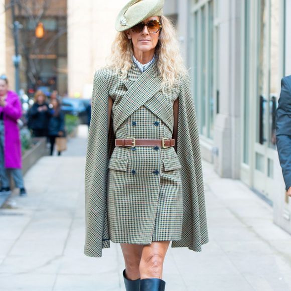 Céline Dion prend la pose pour les photographes à New York, le 5 mars 2020.
GOFF  / BESTIMAGE