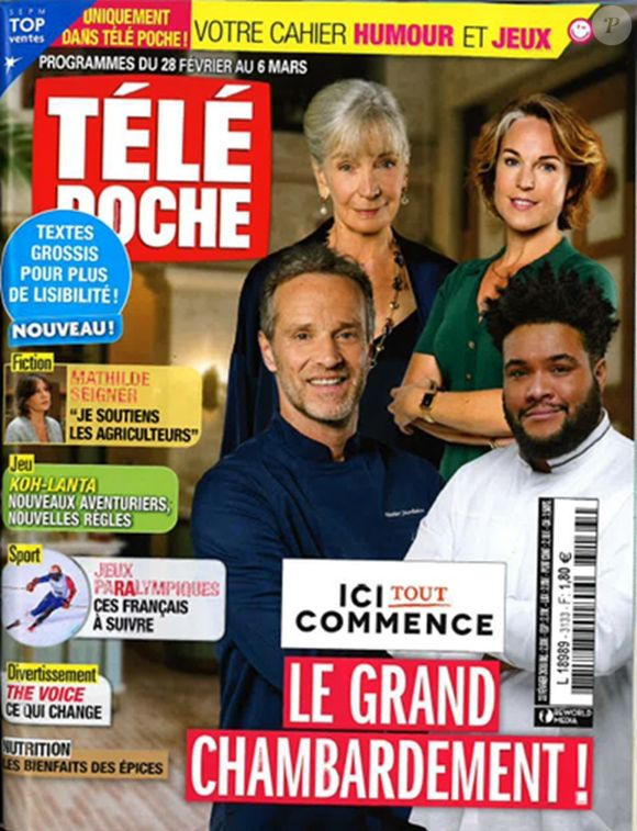 Télé Poche 28 février 2026 couverture ©Télé Poche