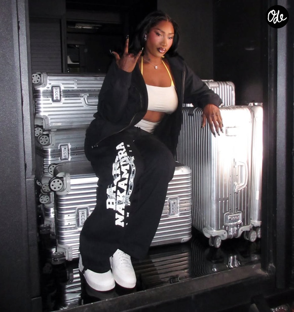 Aya Nakamura en backstage de son concert au Stade de France en mai 2026 - Instagram
