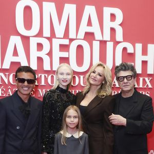 Exclusif - Adriana Karembeu et son compagnon Marc Lavoine, Omar Harfouch, sa femme Yulia Lobova et leur fille Gustavia - Concerto pour la paix de Omar Harfouch au théâtre de Béziers le 8 mai 2025 © Jack Tribeca / Bestimage