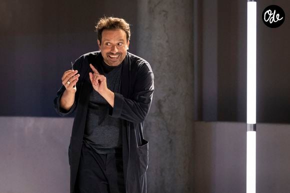 Bruno Salomone - Personnalités au spectacle "Au scalpel" lors du Festival de Ramatuellen le 4 août 2023.

© Cyril Bruneau / Festival de Ramatuelle / Bestimage