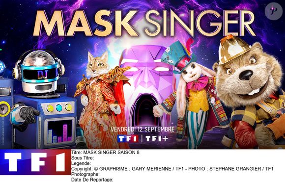 Premières images de la saison 8 de Mask Singer © LAURENT VU / TF1