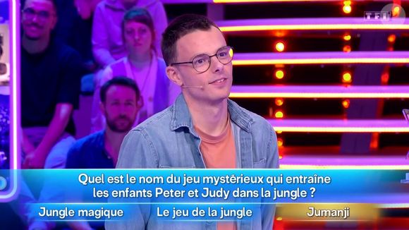 Emilien dans "Les 12 Coups de midi", le 5 mai 2025, sur TF1