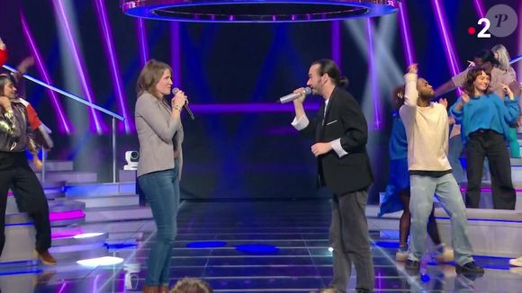 Benoît dans "N'oubliez pas les paroles", le 6 janvier 2024, sur France 2