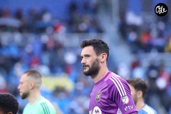 Hugo Lloris, n° 1 du Los Angeles FC, lors du match de MLS opposant l'Impact de Montréal au Los Angeles FC au stade Saputo. Score final : Impact de Montréal  2 - 2  Los Angeles FC, le 24 mai 2025 à Montréal, au Canada. (Photo : Horacio Zamora Rios/Eyepix Group/ABACAPRESS.COL