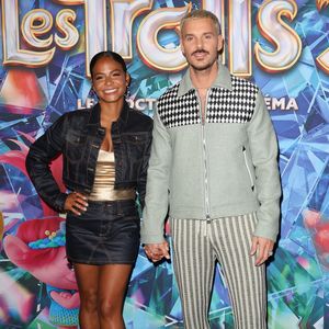 Christina Milian et son mari Matt Pokora (M.Pokora) - Avant-première du film "Les Trolls 3" au cinéma Gaumont Marignan à Paris. Le 11 octobre 2023
© Coadic Guirec / Bestimage