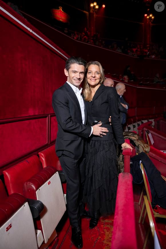 Gautier Capuçon et Julia Neugebauer assistent au défilé Stephane Rolland Menswear Fall/Winter 2026-2027, le 27 janvier 2026. 

Photo :  Pierre Perusseau / Bestimage