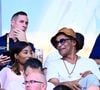 Il est aussi amateur de rugby et n'a pas été déçu avec la finale du Top 14 opposant le Stade Toulousain à l'Union Bordeaux-Begles (UBB)
Yannick Noah et sa compagne Malika lors de la finale du Top 14 de rugby français entre le Stade Toulousain (Toulouse) et l'Union Bordeaux-Begles (UBB) au Stade de France à Saint-Denis. Le 28 juin 2025. © Dante Badano/PsnewZ/Besti