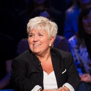 Exclusif - Mimie Mathy - Enregistrement de l'émission "La Boîte à secrets 4" à Paris. Le 23 janvier 2020. © Tiziano Da Silva / Bestimage