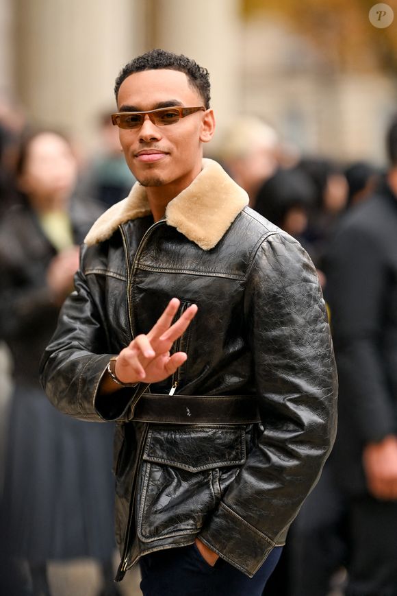 Alexandre Grimaldi aux arrivées du défilé Miu Miu Collection Femme Prêt-à-Porter Printemps/Eté 2026 lors de la Fashion Week de Paris (PFW), au Conseil Économique, social et environnemental, Palais d'lena, à Paris, France, le 6 octobre 2025. Crédit Pierre Perusseau/Bestimage