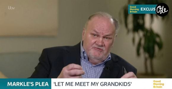 Thomas Markle conteste les accusations portées contre lui.

Le père de Meghan Markle, avec qui elle est brouillée, a accordé ce qui a été présenté comme étant peut-être sa toute dernière interview, suppliant sa fille de reprendre contact avec lui.
© JLPPA/Good Morning Britain/Bestimage