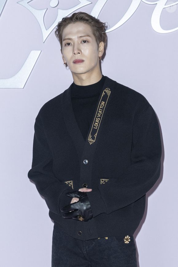 Jackson Wang - Photocall pour le défilé Louis Vuitton prêt à porter hommes Automne / hiver  2025 - 2026 lors de la fashion week à Paris le 21 2025. © Olivier Borde /Bestimage