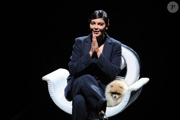 Exclusif - Nawell Madani et son chien Tupac - Enregistrement de l'émission "La chanson secrète 13", présentée par N.Aliagas et diffusée le 29 décembre sur TF1
Guillaume Gaffiot-Cyril Moreau / Bestimage