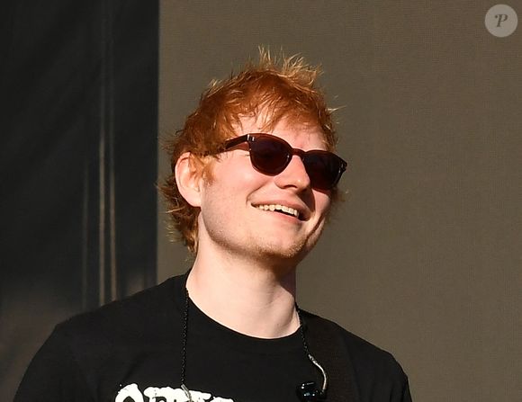 Ed Sheeran sur scène à Napa, en Californie, en mai 2024. © Zuma Press / Bestimage