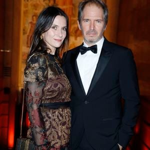 Exclusif - Géraldine Pailhas et son compagnon Christopher Thompson - Invités et familles - Vingt-troisième édition du Bal au Palais de Chaillot à Paris, le 28 novembre 2015. © Le Bal/Jacovides/Borde/Moreau/Bestimage