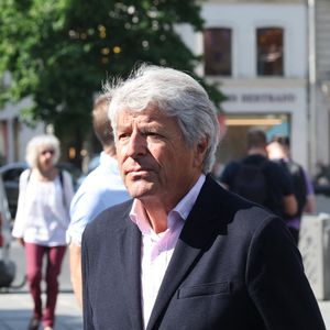 Alain Genestar - Arrivées aux obsèques de Philippe Labro en l'église de Saint-Germain-des-Prés à Paris le 13 juin 2025. © Dominique Jacovides - Christophe Clovis / Bestimage