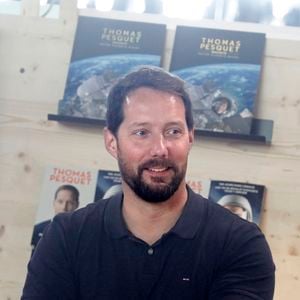 Thomas Pesquet - Festival du livre de Paris 2024 le 12 avril 2024.
© Cedric Perrin / Bestimage