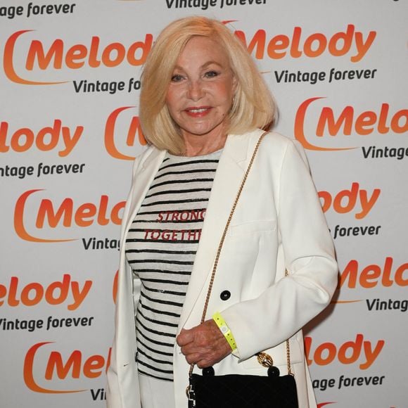 Michèle Torr au photocall de la soirée du 20ème anniversaire de la chaîne Mélody TV à l'Olympia de Paris le 8 juin 2022.

© Coadic Guirec - Giancarlo Gorassini/Bestimage