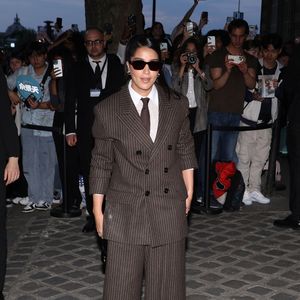 Leila Bekhti - Arrivées au défilé de mode Hommes printemps-été 2025 "AMI Alexandre Mattiussi" lors de la fashion week de Paris. Le 20 juin 2024
© Denis Guignebourg / Bestimage