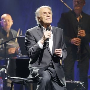 Exclusif - Salvatore Adamo en concert au Grand Rex à Paris. Le chanteur est de retour sur scène après l'annulation de plusieurs dates, suite à des problèmes de santé. Le 5 juin 2024
© Marc Ausset-Lacroix / Bestimage