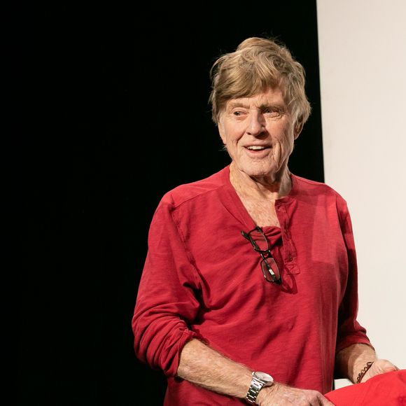 Robert Redford prend part à la conférence  "Conversation with" lors de la 18ème édition du Festival international du film de Marrakech le 7 décembre 2019.

© Romuald Meigneux / Bestimage