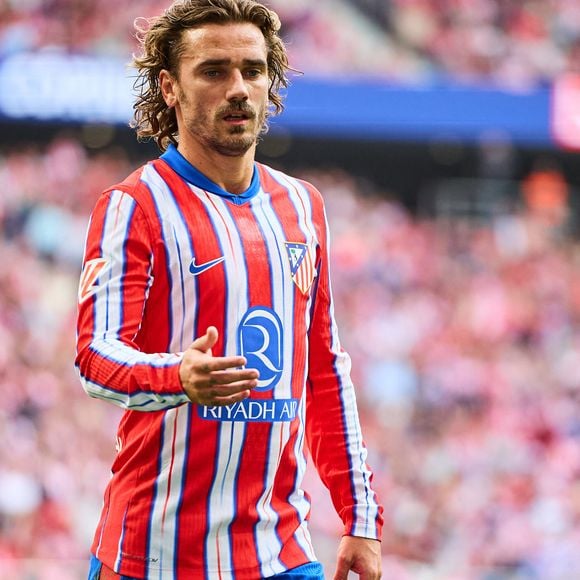 Antoine Griezmann, de l'Atlético de Madrid, lors du match de LaLiga EA Sports opposant l'Atlético de Madrid au CD Leganes au stade Riyadh Air Metropolitano, le 20 octobre 2024 à Madrid, en Espagne. (Photo : LGM / Panoramic)