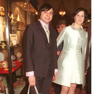 Valérie Lemercier - Bertrand Burgalat - 1ère du film "Quadrille - Gaumont Ambassade - (AGENCE / BESTIMAGE) 1997.