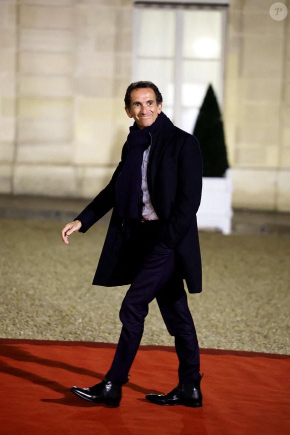 Alexandre Bompard, Pdg de Carrefour au palais de l'Elysée pour un dîner de travail lors du sommet pour l'action sur l'intelligence artificielle à Paris le 10 février 2025. © Dominique Jacovides / Bestimage