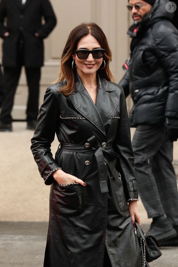 Elsa Zylberstein - Les célébrités au défilé Chanel "Collection Haute Couture Printemps/Eté 2025" lors de la Fashion Week de Paris (PFW), le 28 janvier 2025
© Christophe Clovis / Bestimage
