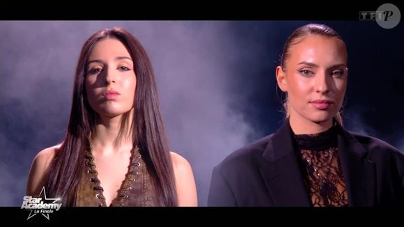 Ambre et Léa se sont affrontées lors de la finale de la "Star Academy". Capture d'écran TF1