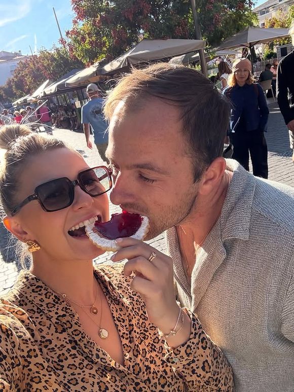 Ludovic ("L'amour est dans le pré") avec Julia. Instagram
