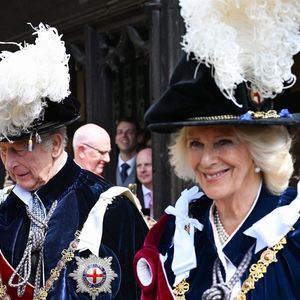 Le Roi Charles III était aussi présent lors du service annuel de l'Ordre de la Jarretière à la chapelle St George

Le Roi Charles III  lors du service annuel de l'Ordre de la Jarretière à la chapelle St George, château de Windsor, Royaume-Uni, le 16 juin 2025.

© Backgrid/Bestimage