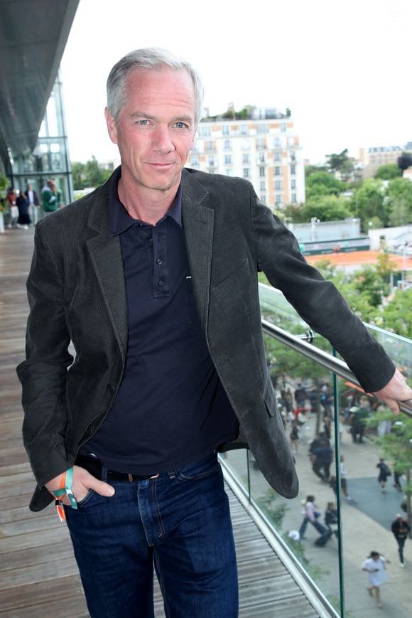 Exclusif - Julien Arnaud au déjeuner dans la loge de France Télévision lors des internationaux de France de Tennis de Roland Garros 2025 (Jour 9), à Paris, France, le 2 Juin 2025. © Bertrand Rindoff/Bestimage