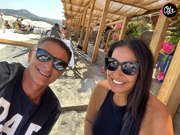 Le couple partage régulièrement des moments de complicité sur les réseaux sociaux.

Marc Geiger (Ça commence aujourd'hui) pendant ses vacances en Corse avec sa compagne Magali Nicolino. Instagram