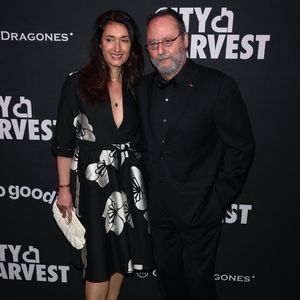 Jean Reno et Zofia Borucka assistent au Gala City Harvest au restaurant Cipriani à New York, NY le 22 avril 2025. Photo par Charles Guerin/ABACAPRESS.COM